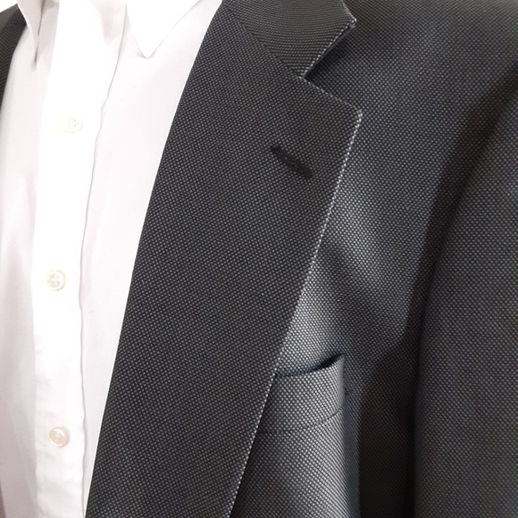 'BURBERRYS' original label, WOOLMARK, 2 Button Sportcoat - Picture 6 of 11